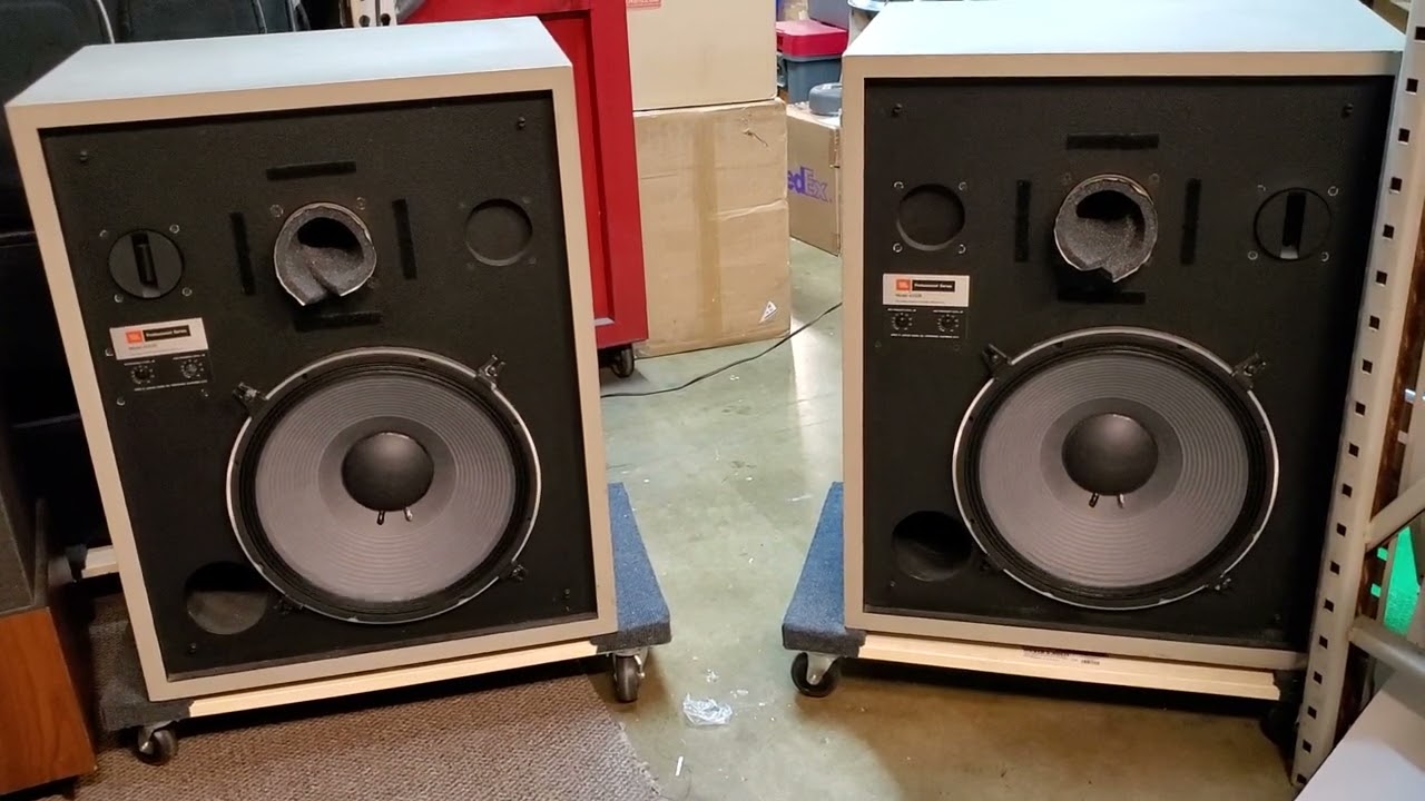 JBL 4333B Studio Monitors Upgraded with No-Rot 2236H.