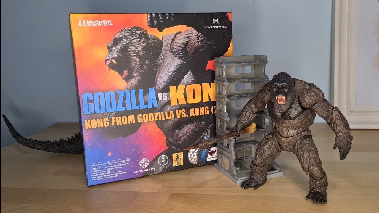 Unboxing the other king : S.H. Monsterarts KONG 2021 ( Godzilla vs Kong)