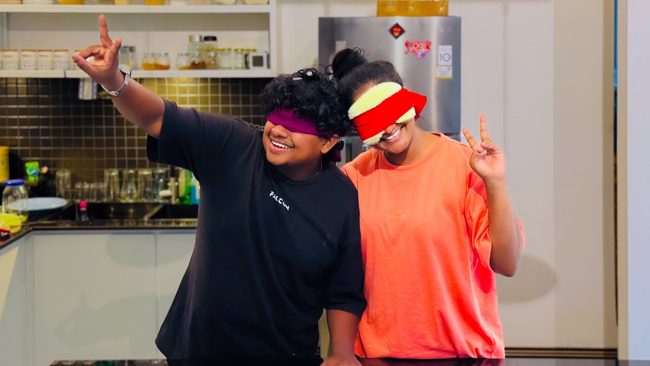 ඇස් දෙක නැතුව පැය 24ක් 🦉 - SURVIVING 24 HOURS BLINDFOLDED 👩🏻‍🦯