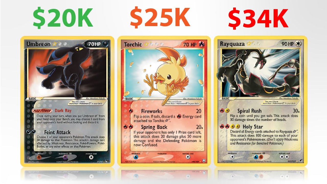 Неповторимый успех карт Gold Star Pokémon