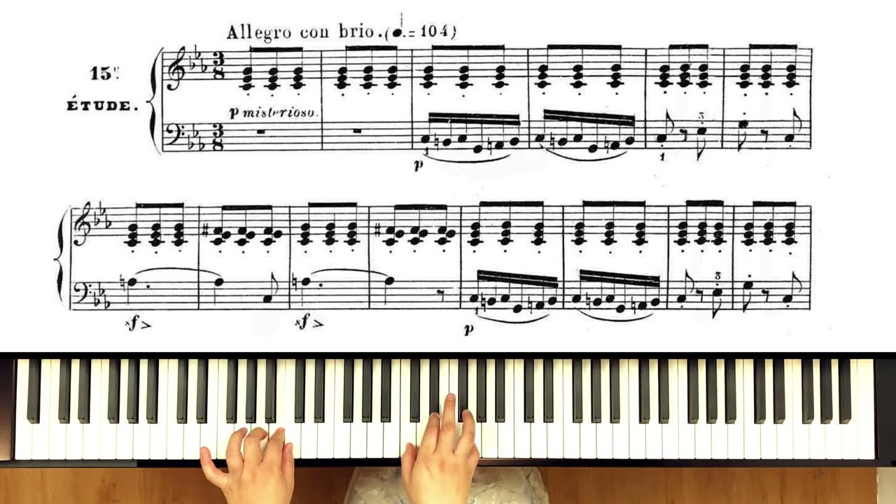 Burgmüller: Ballade【ブルグミュラー／バラード Op.100-15】