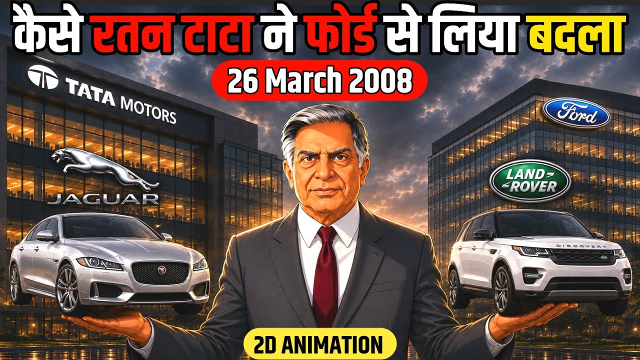 How Ratan Tata Took Revenge On Bill Ford | Business Documentary