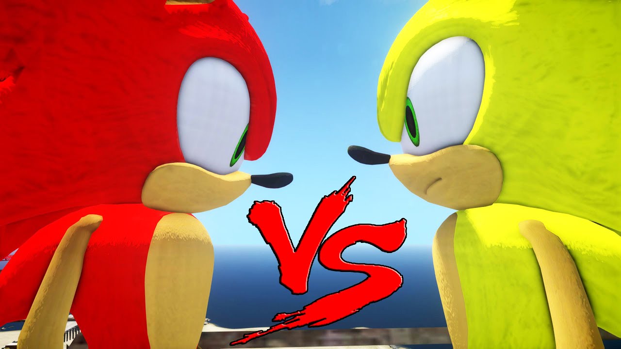 SONIC VS SONIC - Fire Sonic vs Super Sonic