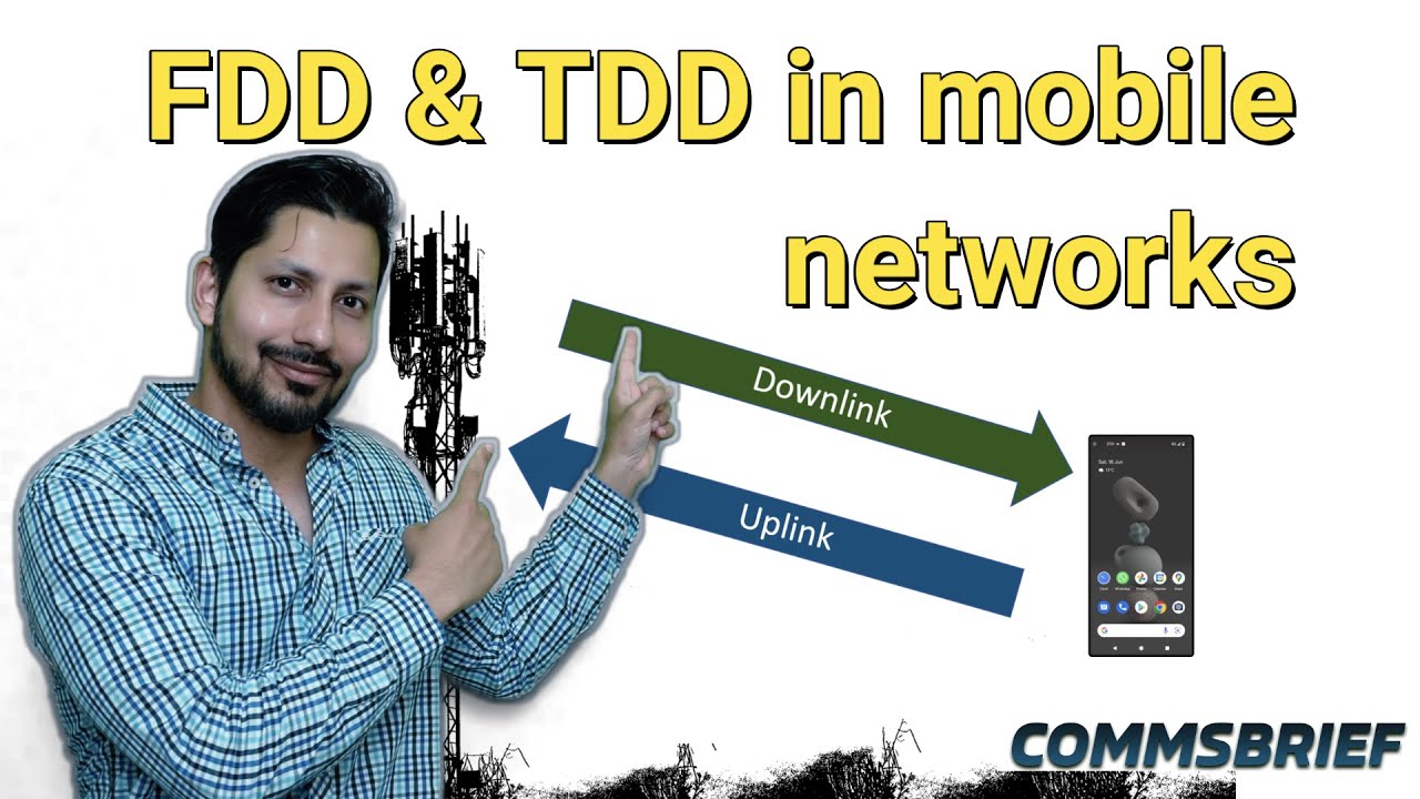 What are FDD and TDD in mobile networks?