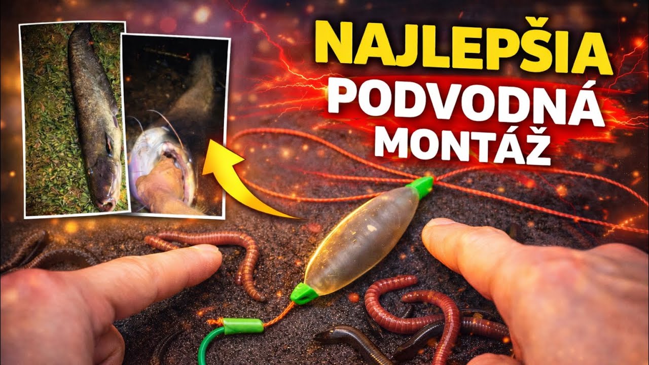 Sumcova montáž / podvodni plavák /  montage catfish 