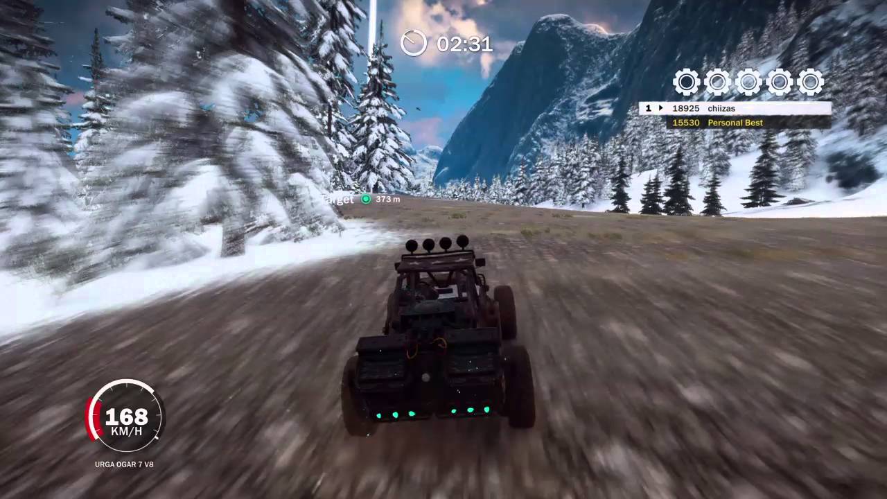 Just Cause 3 Snowy  Peak blast 5 gears