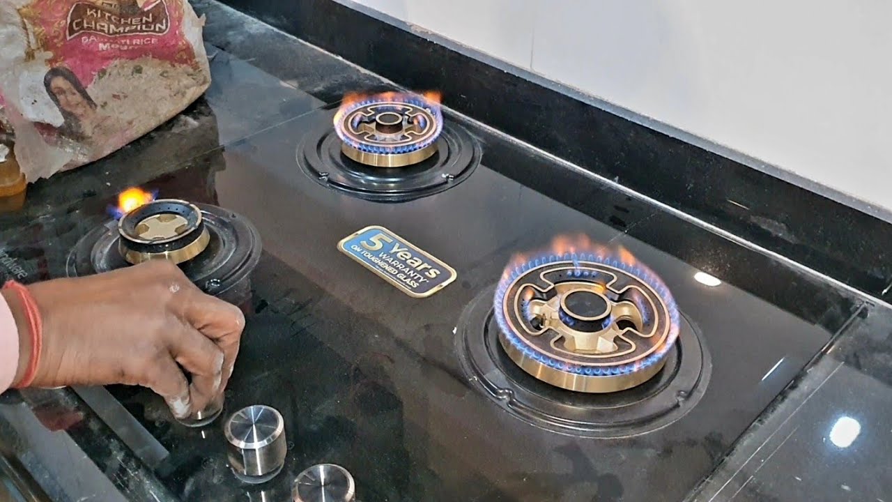 How to Install Gas Hob in Kitchen रसोई में गैस हॉब कैसे स्थापित करें #unique