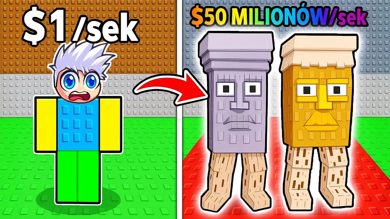 Zaczynam jako NOOB z Secretem GARAMA AND MADUNDUNG w Steal a Brainrot!