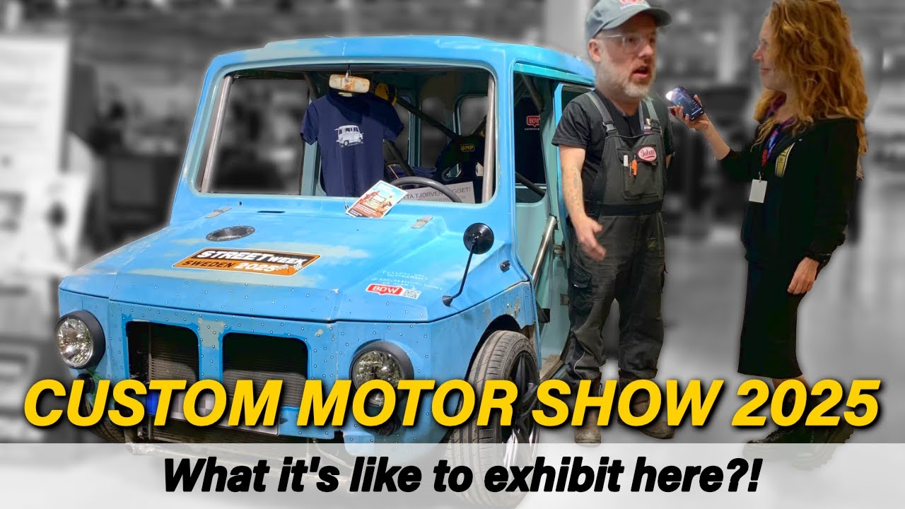 Custom Motor Show - What's it like to be an EXHIBITOR?!