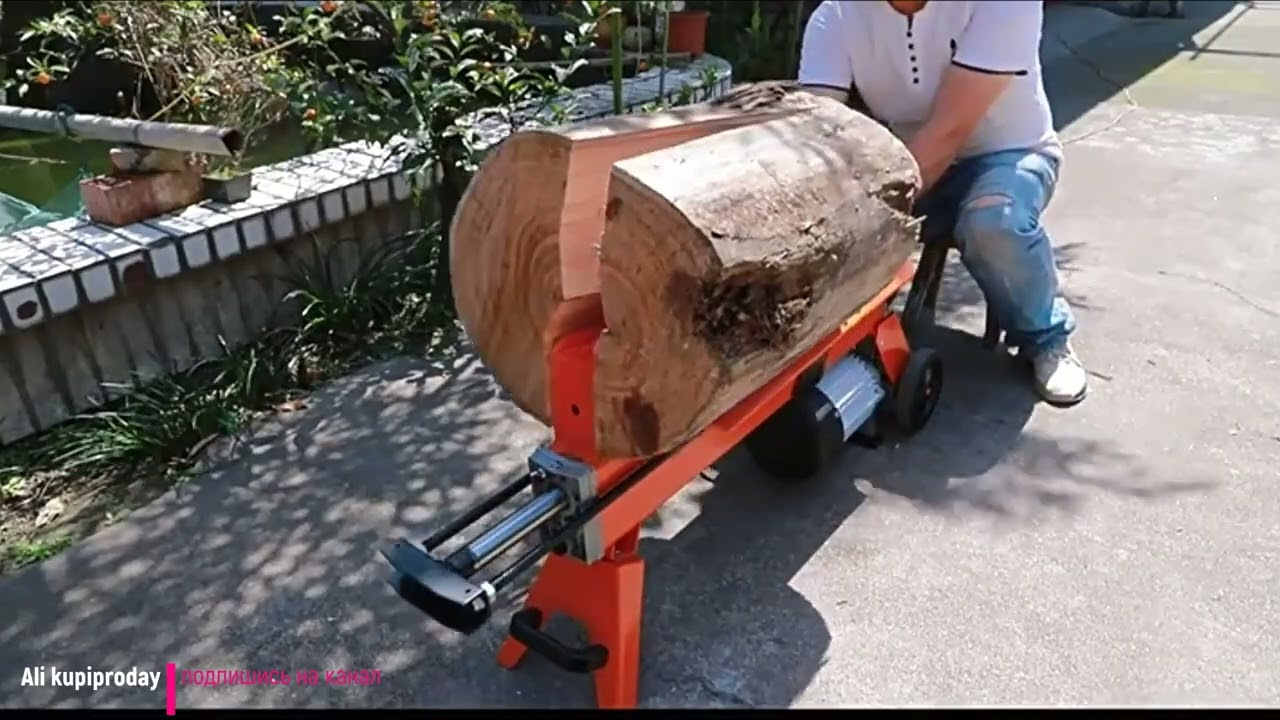 Электрический дровокол: 3300вт 5500кг