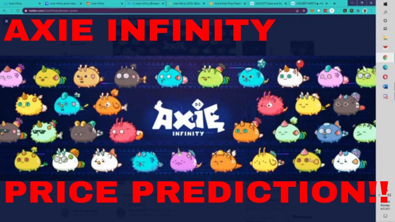 Axie Infinity Price Prediction Axie Crypto Coin Token News Today All Time High Axie Coin Binance