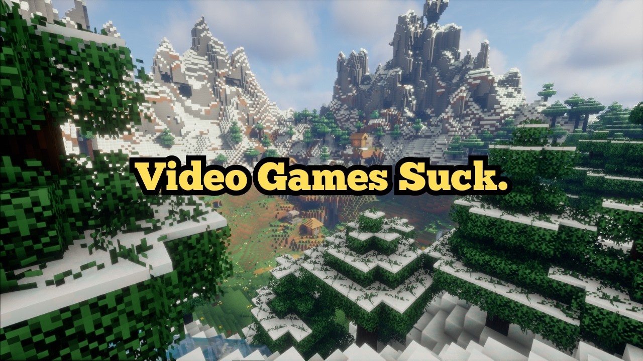Video Games Suck.