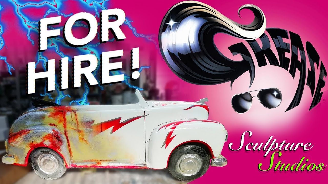 For Hire - Greased Lighting Grease Car Stage Prop by Sculpture Studios