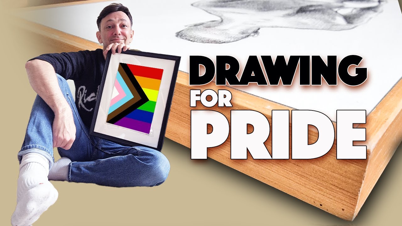 Celebrating Pride with Speed Drawing in Amsterdam!