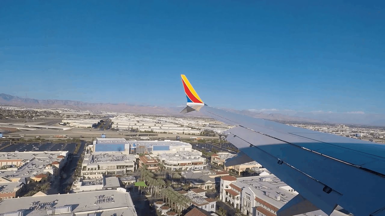 Full Flight | Southwest Airlines 737 MAX 8 Los Angeles to Las Vegas