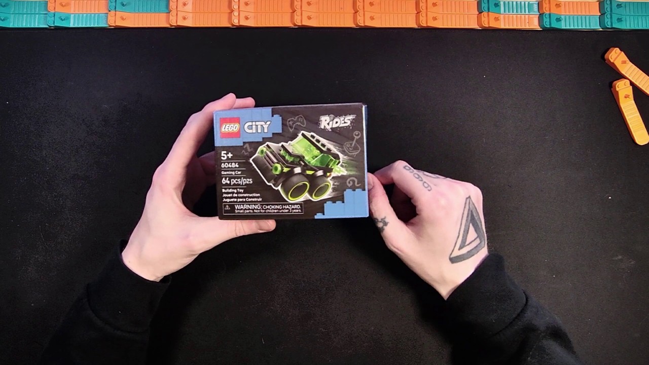 LEGO City Rides Gaming Car 60484 Build And Review! Quick Little Set, Nice Prints, and Racing Baby!