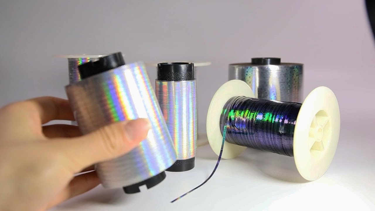 Different Widths of Holographic Security Thread Applications