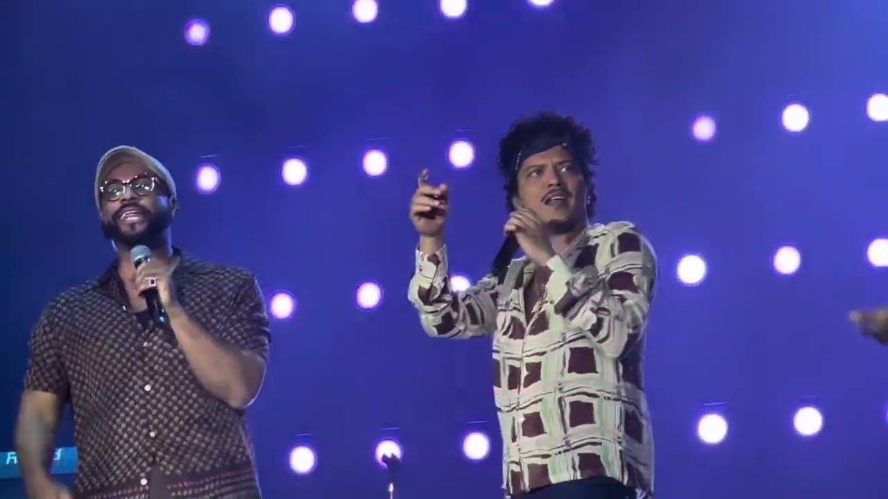 Bruno mars! 24 karat @ burboun & beyond 2023 #brunomars #frontrow #burboun&beyond