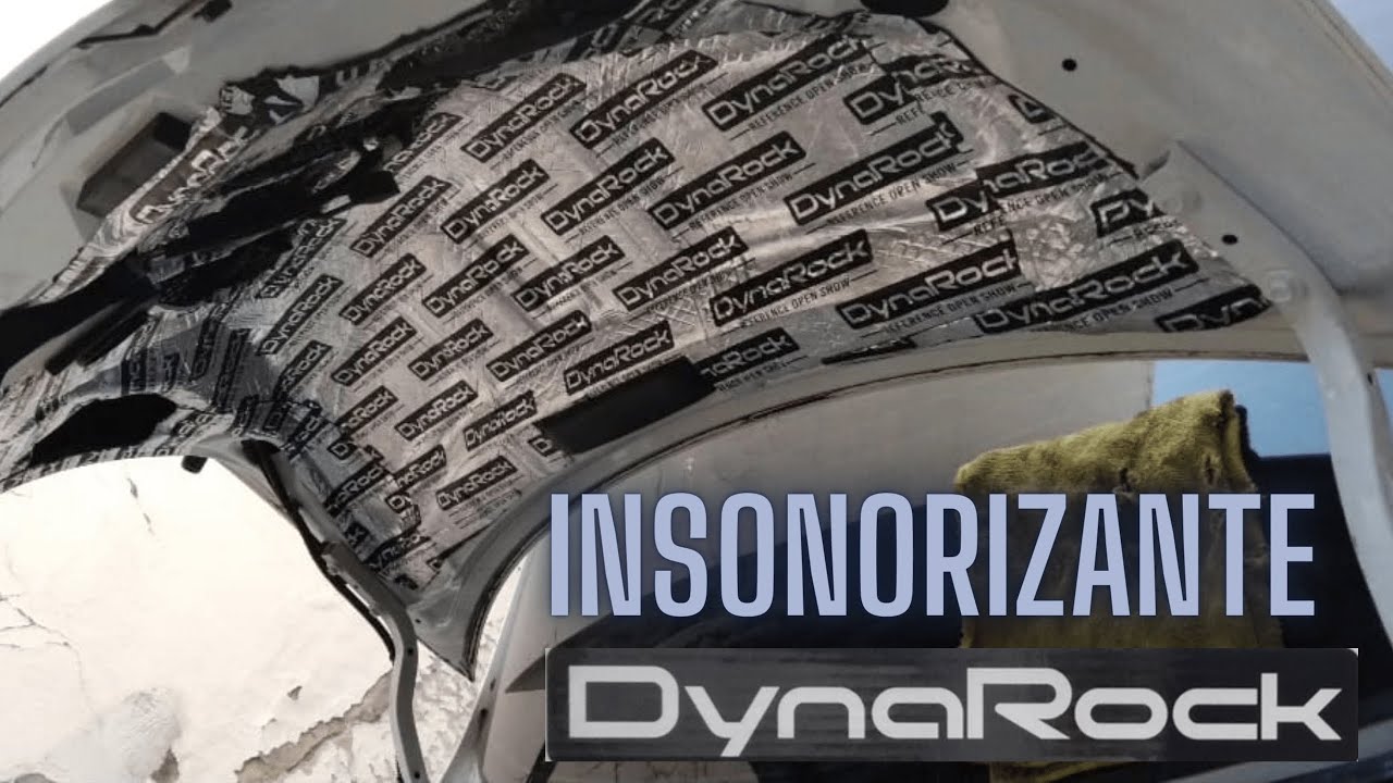 Utilizamos el Insonorizante Dynarock en la cajuela de un Honda