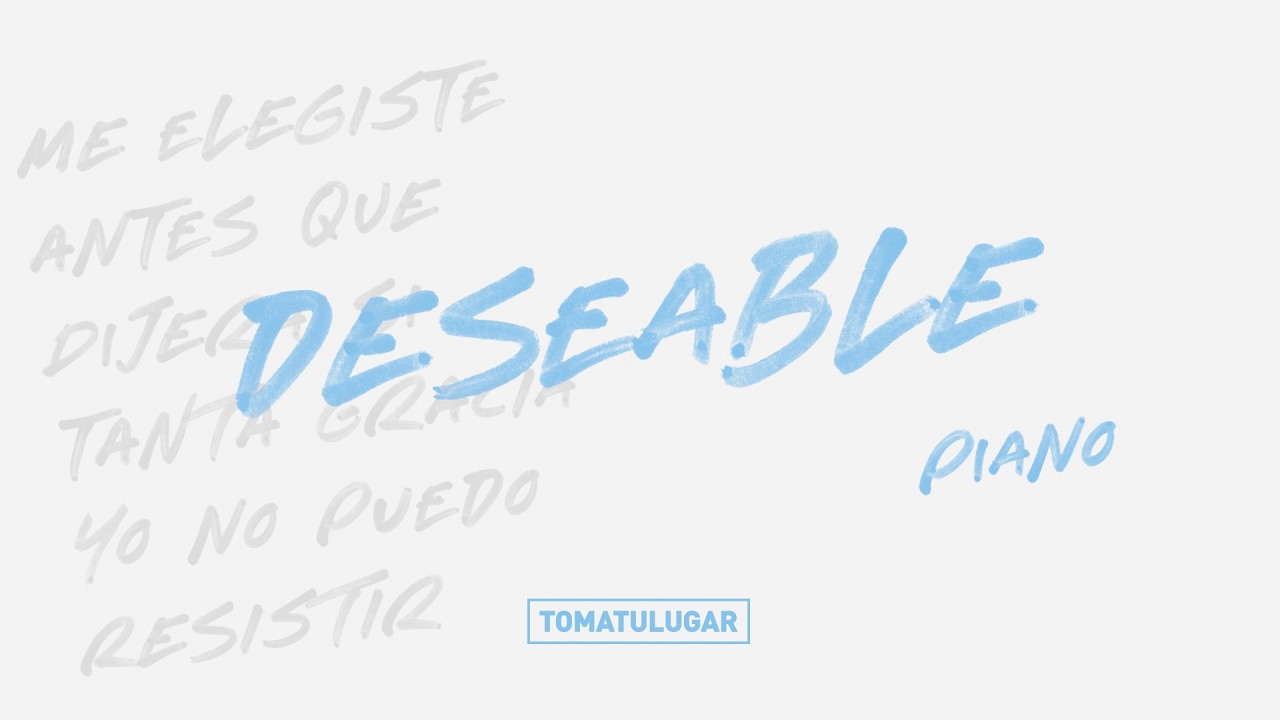 Deseable - Piano | 
