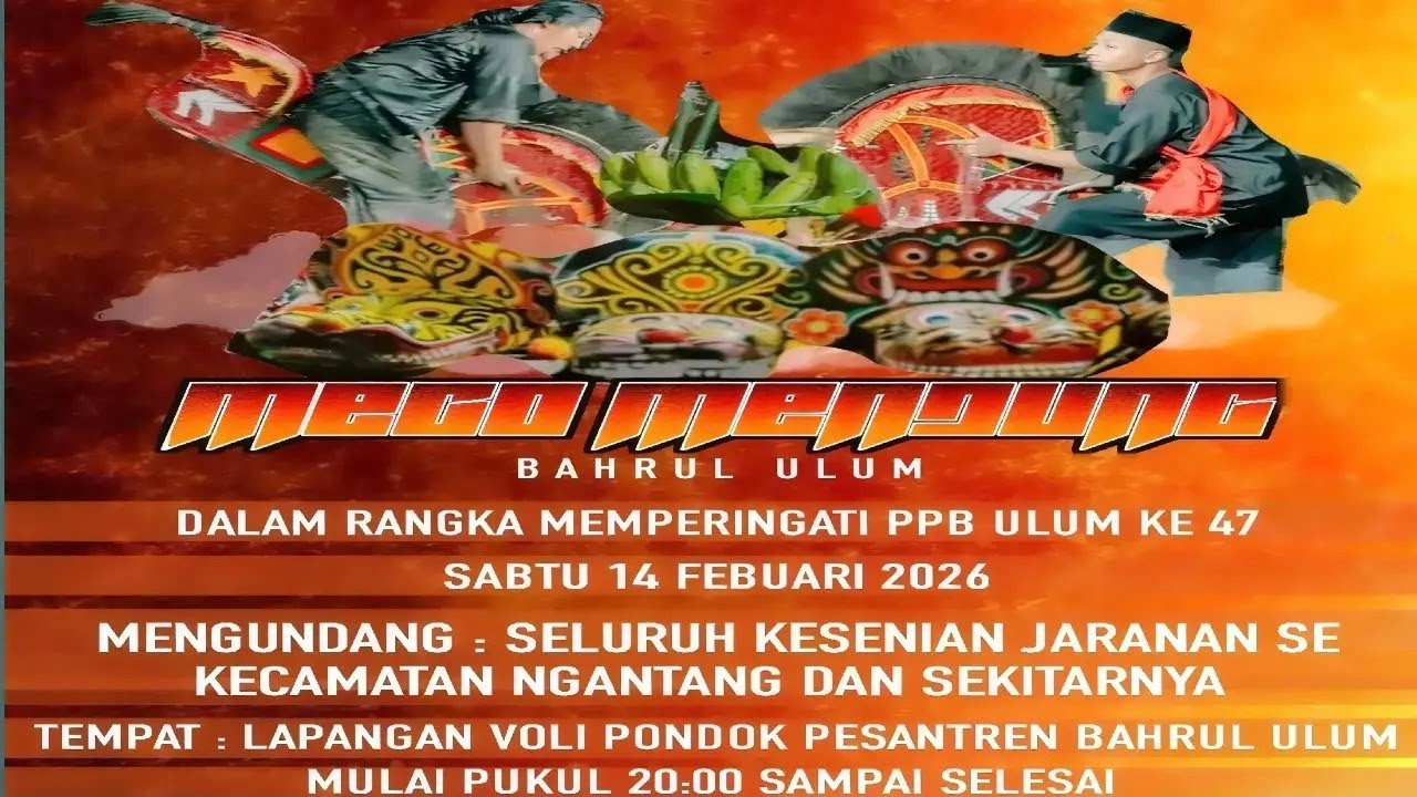 JARANAN MEGA MENDUNG | HUT PONPES BAHRUL ULUM KEC. NGANTANG 