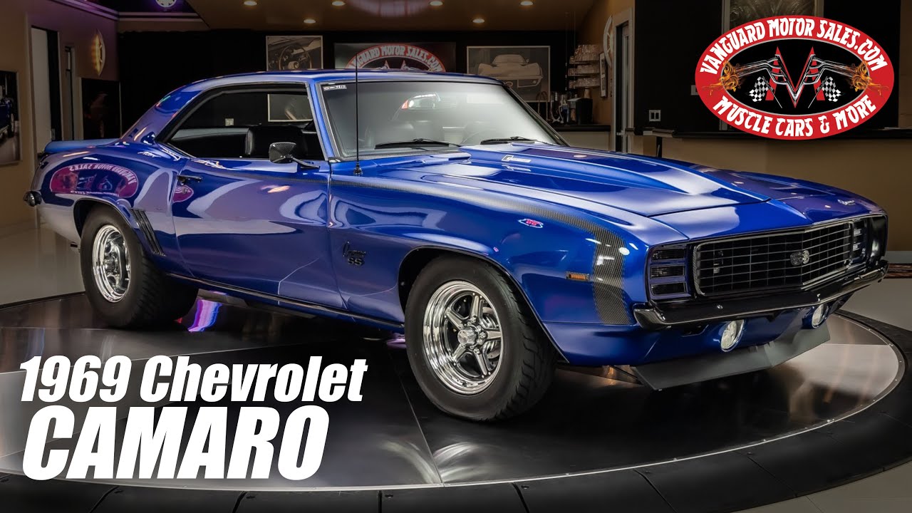 1969 Chevrolet Camaro Restomod For Sale Vanguard Motor Sales #4817