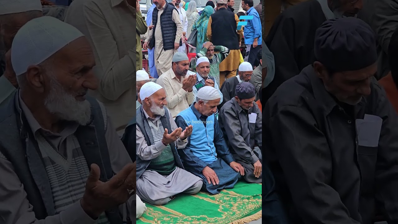 Hundreds of Devotees Witness Sacred Relic at Dastgeer Sahib #Khanyar Shrine in #Srinagar