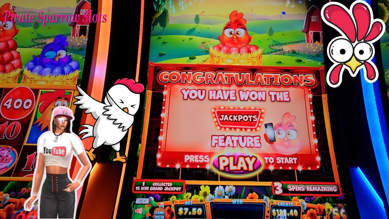 Crazy Chickens   Double POP and many Bonuses!