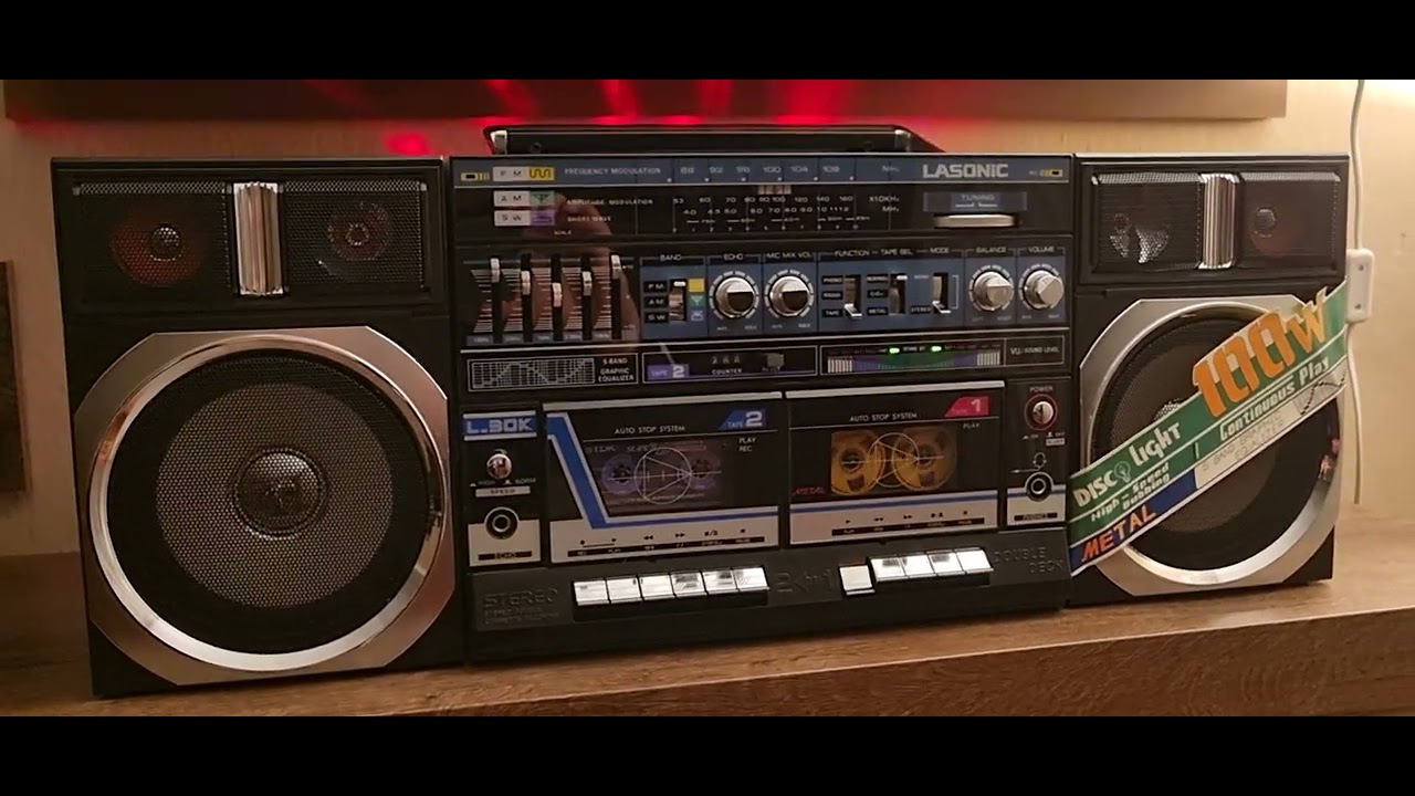 Lasonic L.30k Boombox-Ghetto blasters 🇨🇿