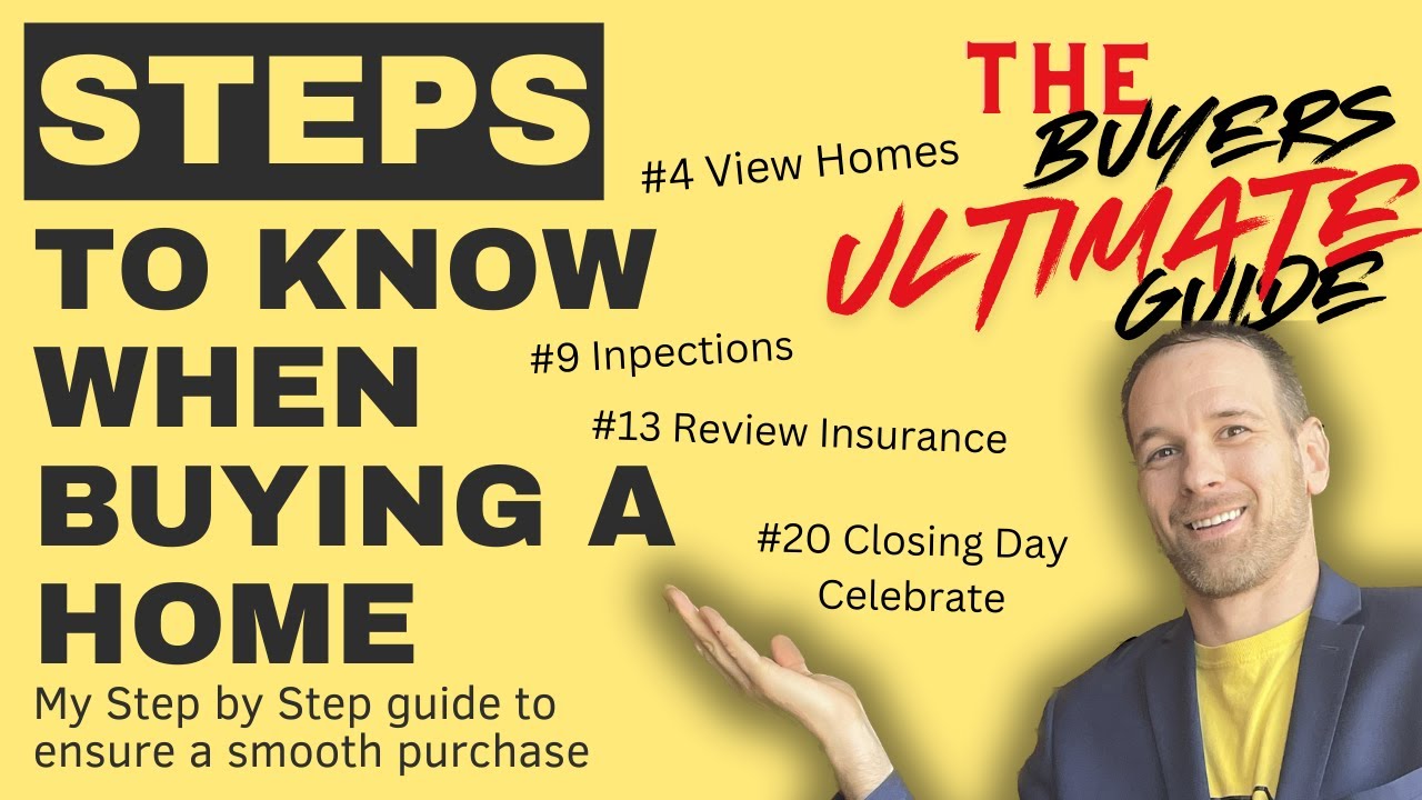 🎥🏡Ultimate Home Buying Guide: 20 Steps to Your Dream Home!🏡🎥
