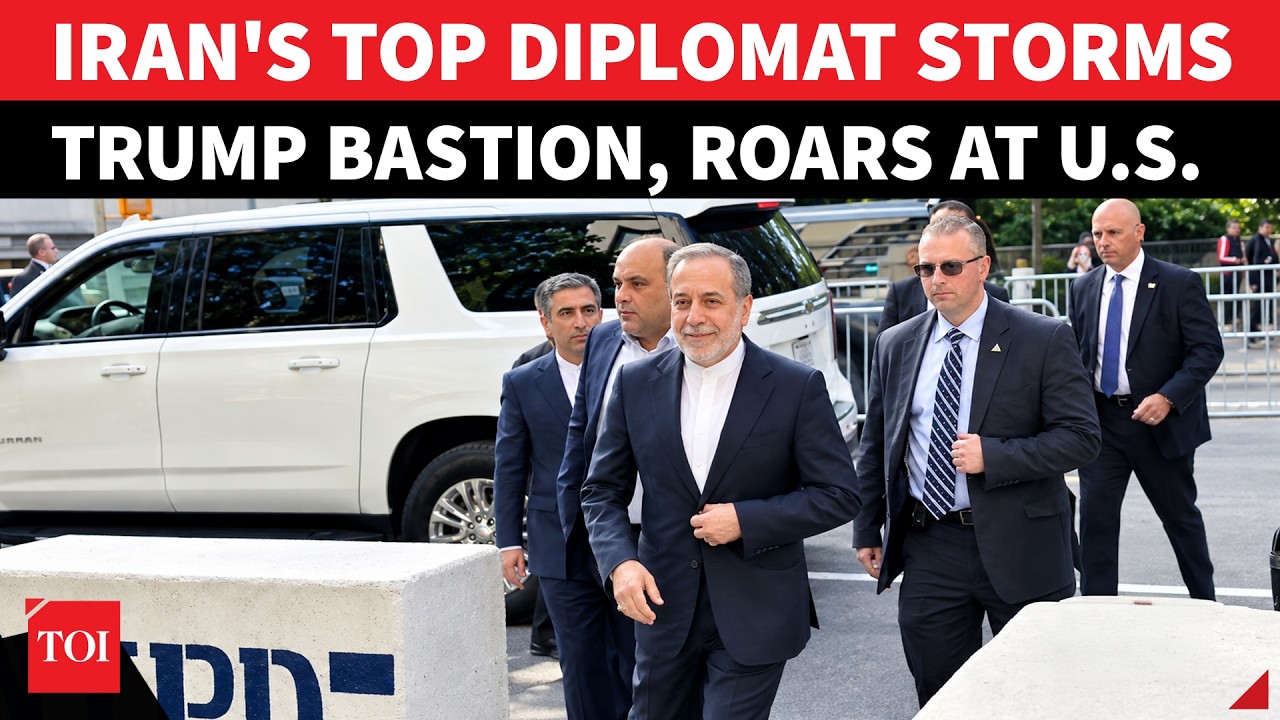 ON CAM: 'FEARLESS' Iran FM Araghchi Storms Into U.S.; Shreds Trump, Israel's 'War Of Aggression'