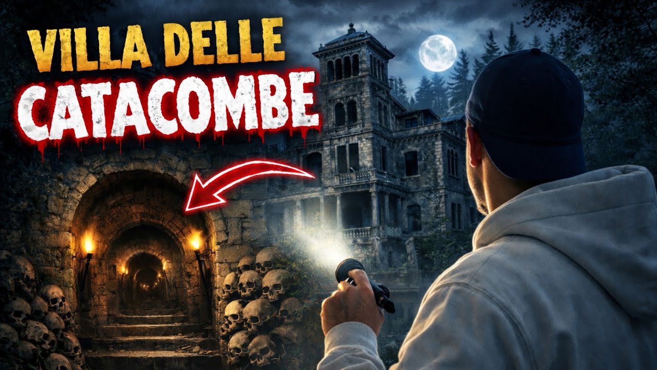 SIAMO ENTRATI NELLA VILLA DEL CINEMA HORROR PIÙ FAMOSA D’ITALIA😱