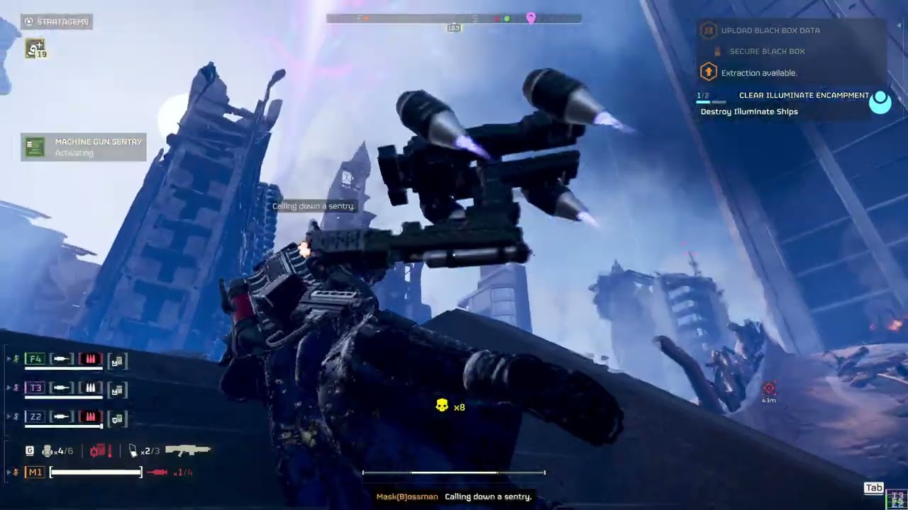 Helldivers 2 living tank