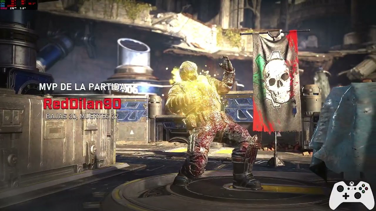 GEARS OF WAR 5: Dominando en FFA RANKED - Odysseus