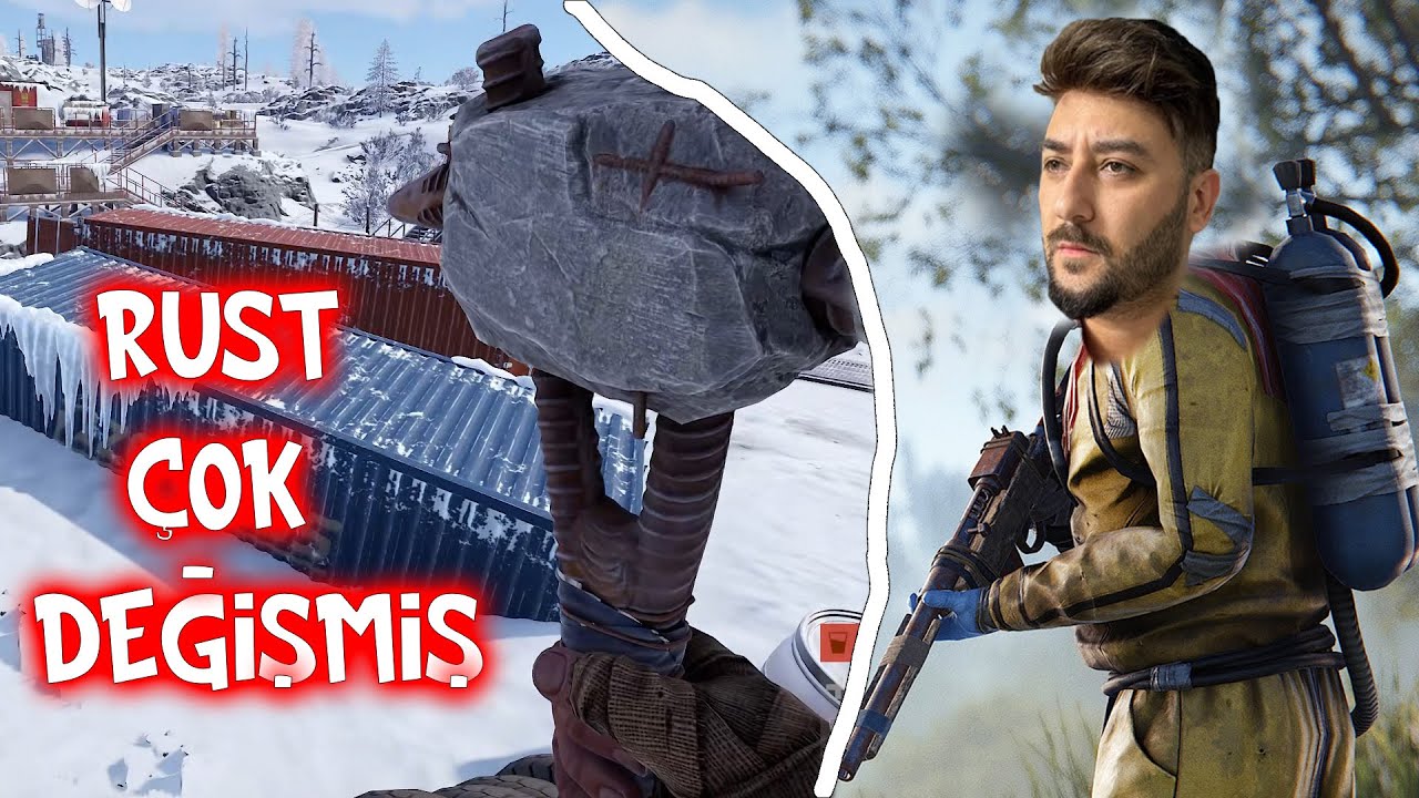 İLK GÜN EVİ YAPTIK  Rust #1
