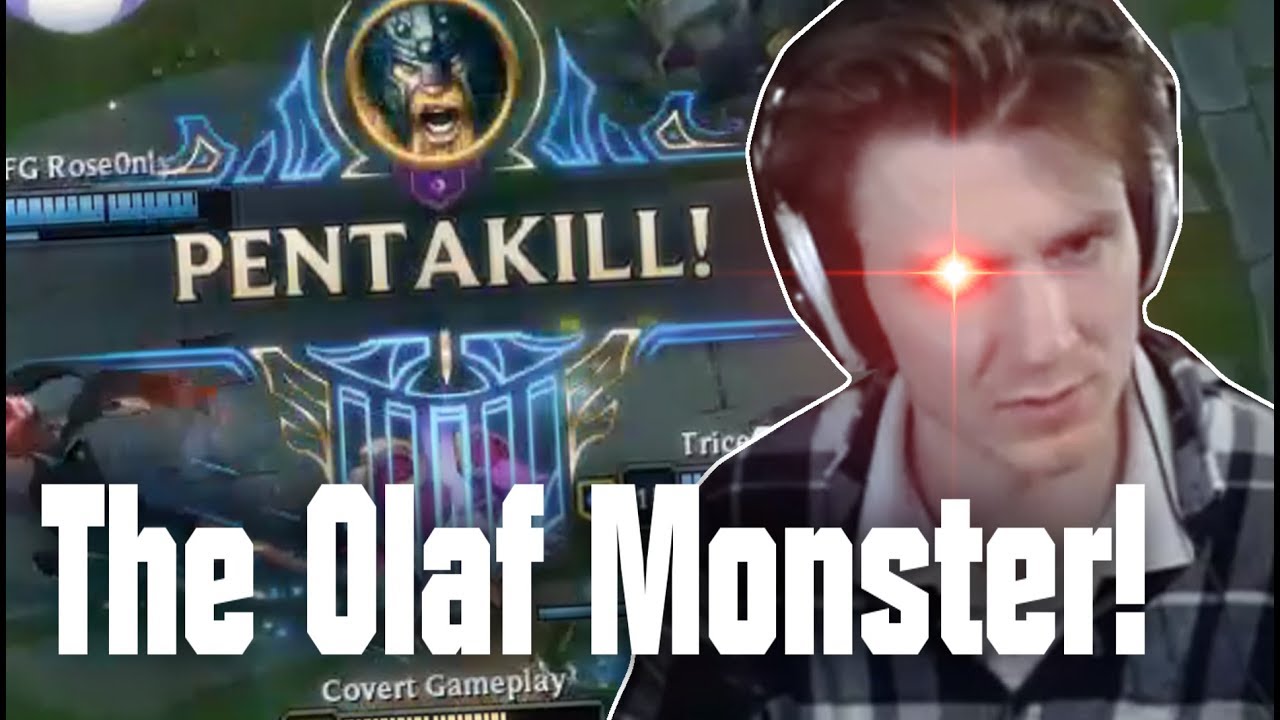 Хашиншин: Как сделать PENTAKILL с помощью Олафа! &mdash; Steamhighlights