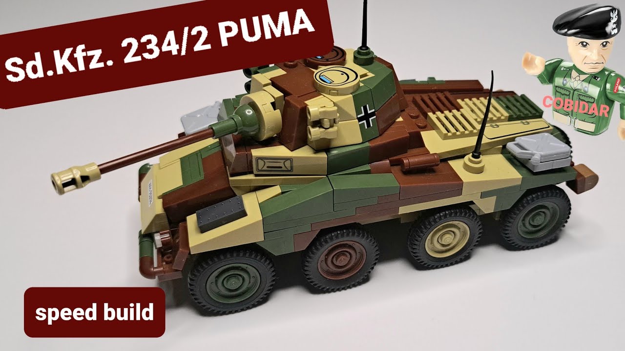 𝙎𝙙.𝙆𝙛𝙯 234/2 𝙋𝙐𝙈𝘼- COBI 2287(speed build review) #bricks #cobi