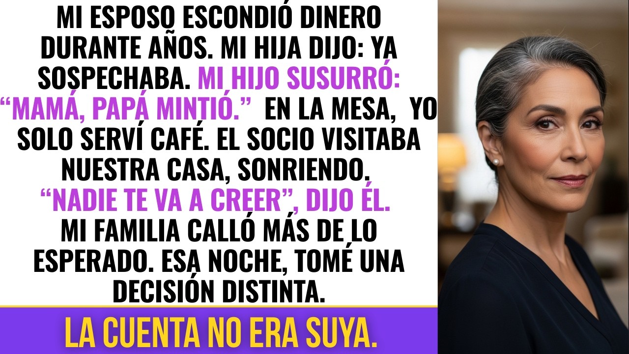 Encontré dinero oculto de mi esposo tras 38 años… pero el nombre en la cuenta cambió todo
