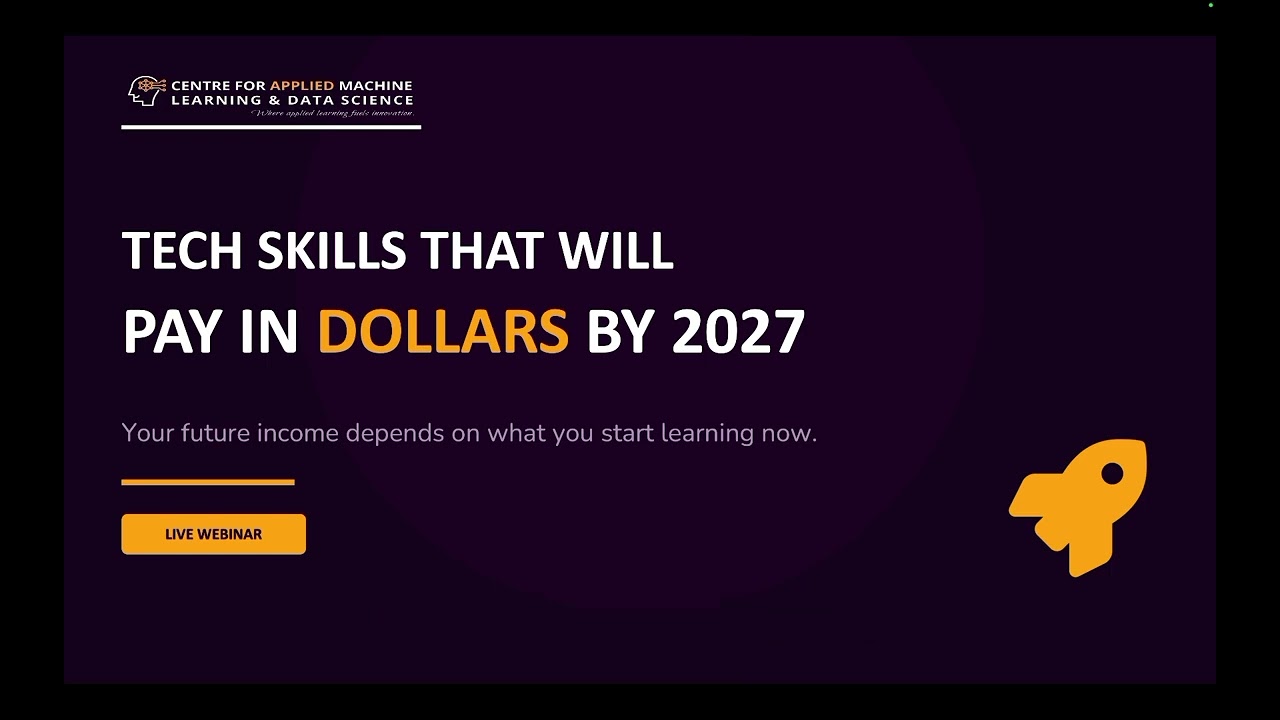 Tech Skills that will pay in Dollars in 2027