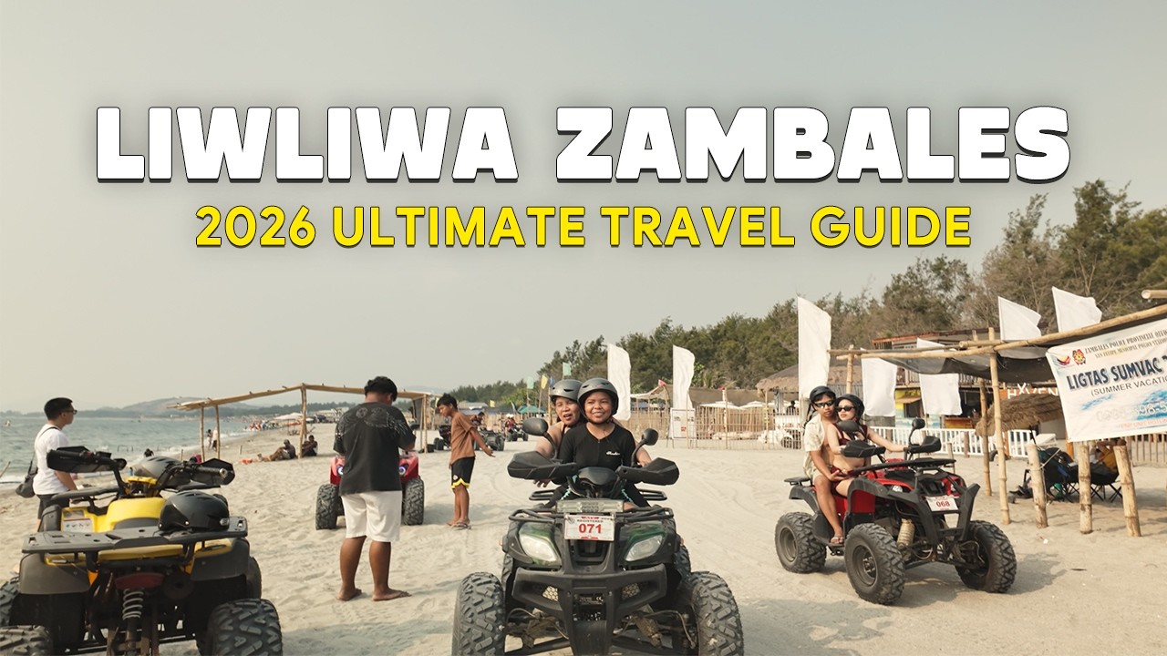 LIWLIWA BEACH ZAMBALES 🇵🇭 2026 Ultimate DIY Travel Guide | Commute + Expenses | Philippines Tour