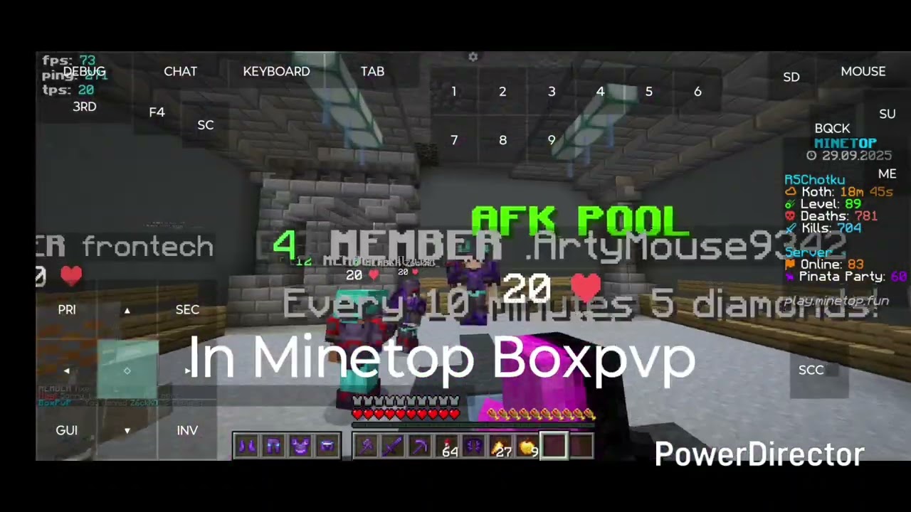 MY SUBSCRIBER IN MINETOP ! BOXPVP - Z6CKXD_