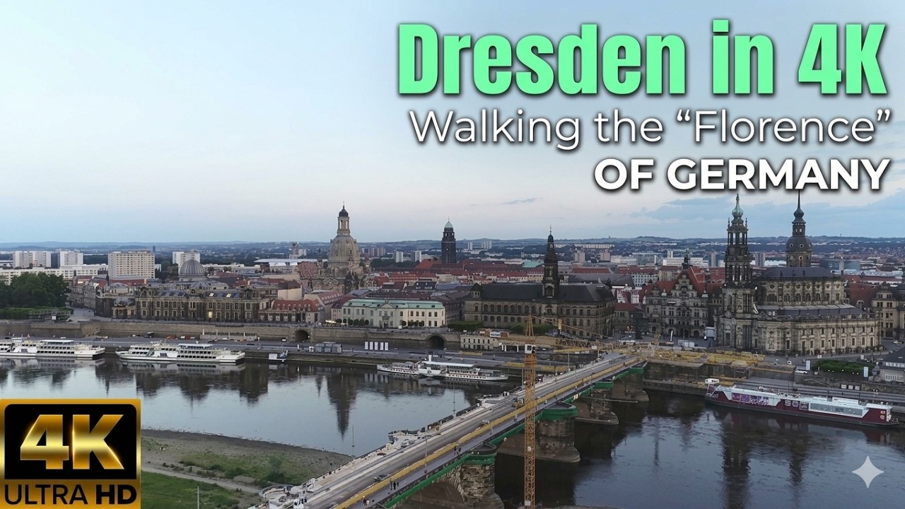 Exploring Dresden, Germany I 4K