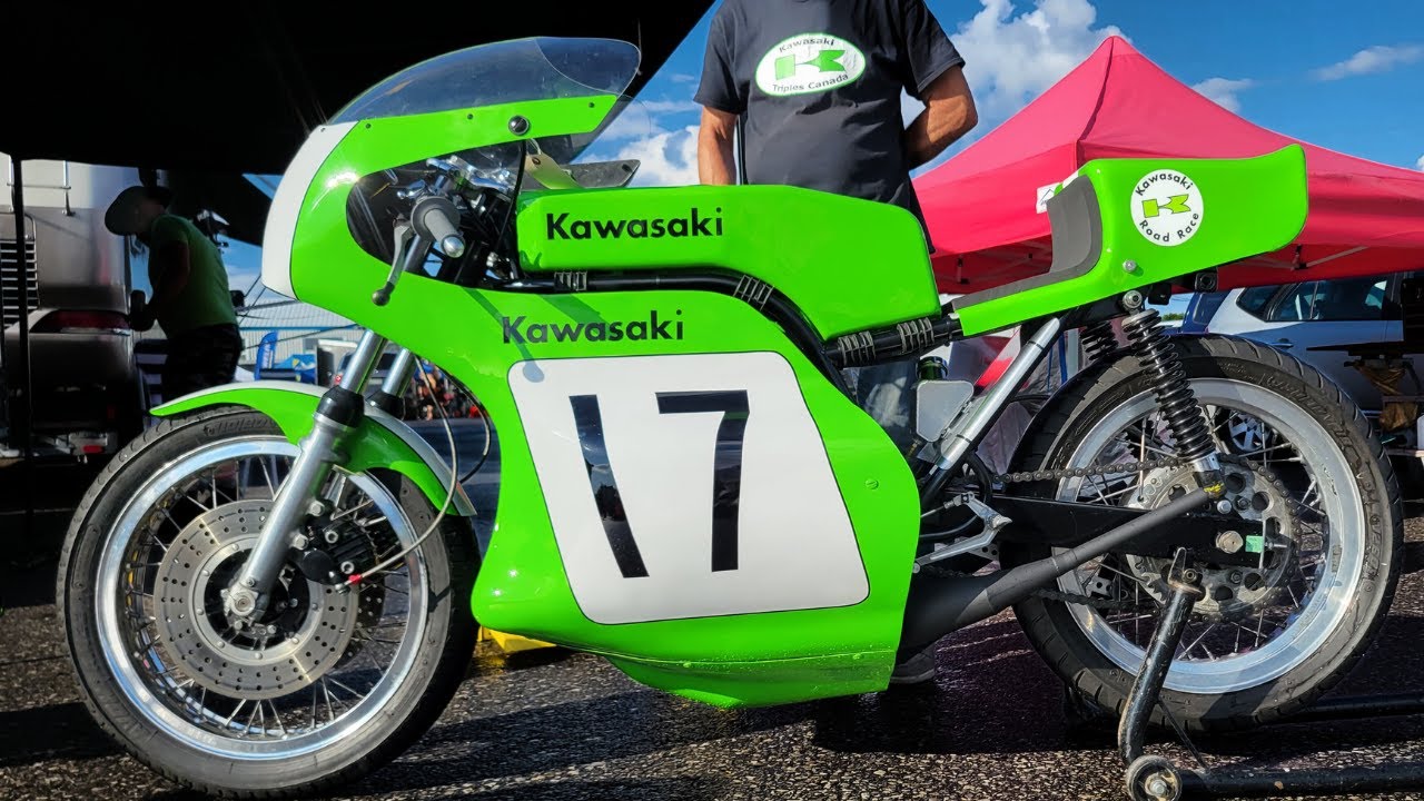 Kawasaki H2R 750 - Yvon Duhamel Tribute | Engine Start