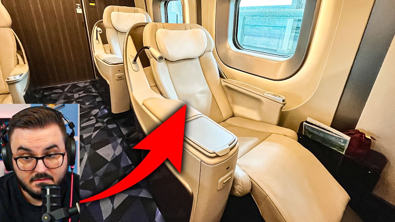 Das First-Class Zugerlebnis in Japan ist krass