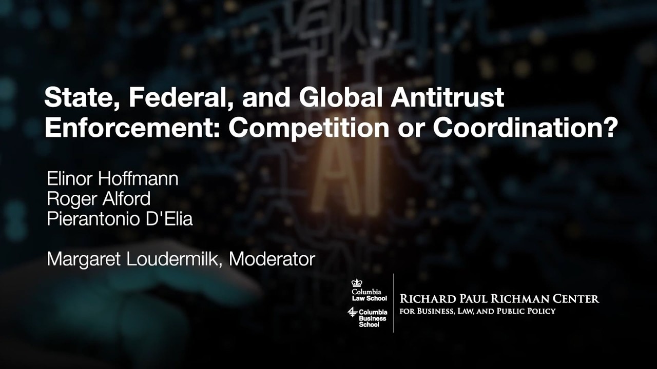 Market Power in Transition Conference: Antitrust Enforcement