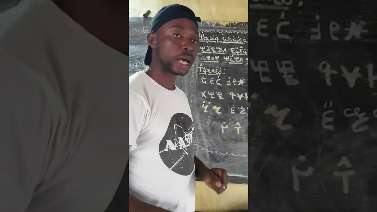 Korésèbèli Wakara les 29 lettres de l'alphabet Soso.