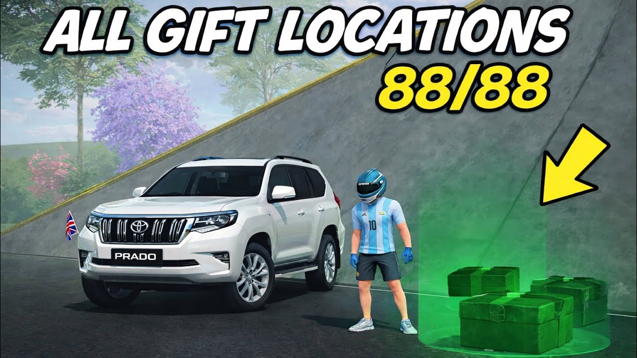 ALL NEW 88 GIFTS 🎁 | Car Parking Multiplayer | Full Map Guide 🚗