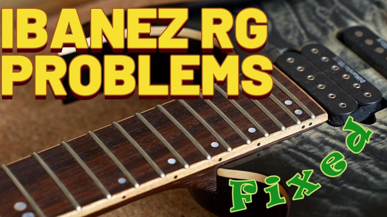 Why Your Ibanez RG Doesn’t Feel Amazing? Fixed