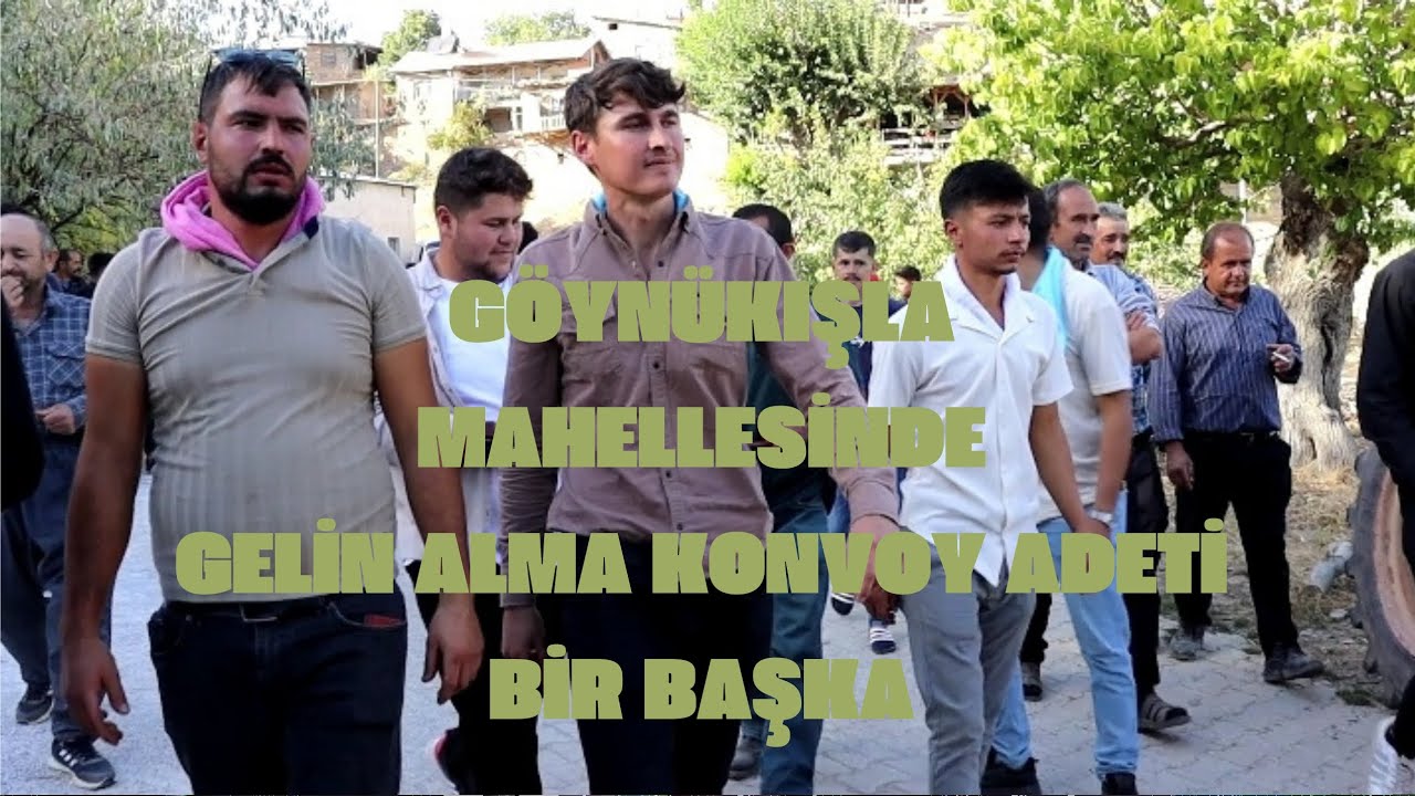 GÖYNÜKIŞLA MAHELLESİ GELİN ALMA KONVOY VİDEOSU 29.10.2023