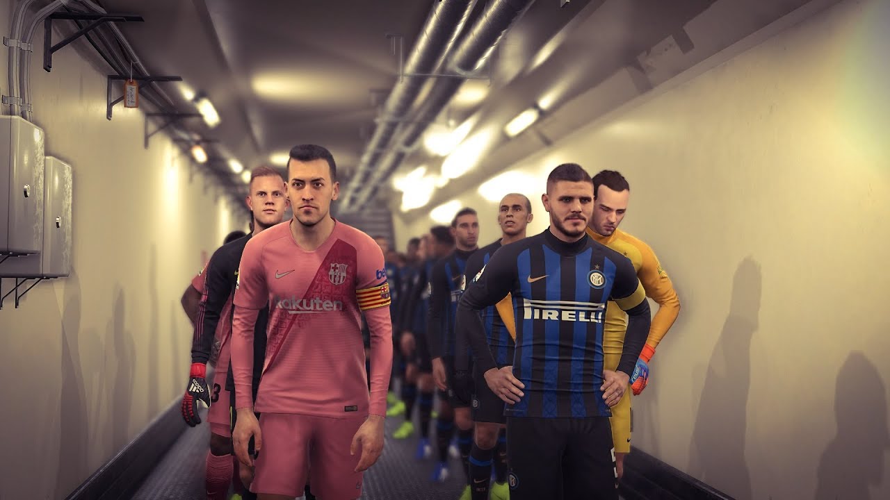 PES 2019 PS4 Epic Gameplay | Barcelona VS Inter Milan HD | Level Legend |